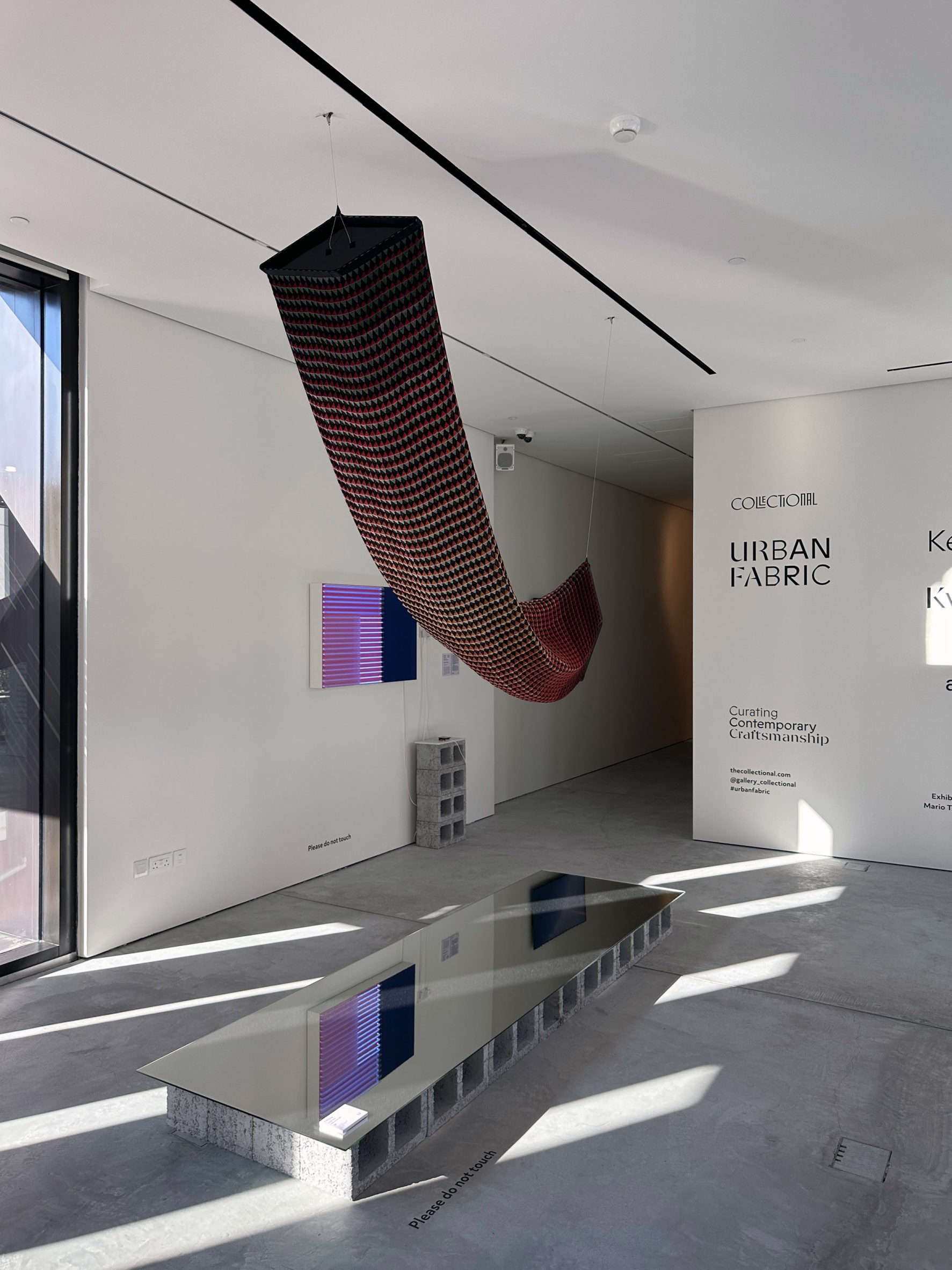 Urban Fabric furniture exhibition at Gallery Collectional in Dubai