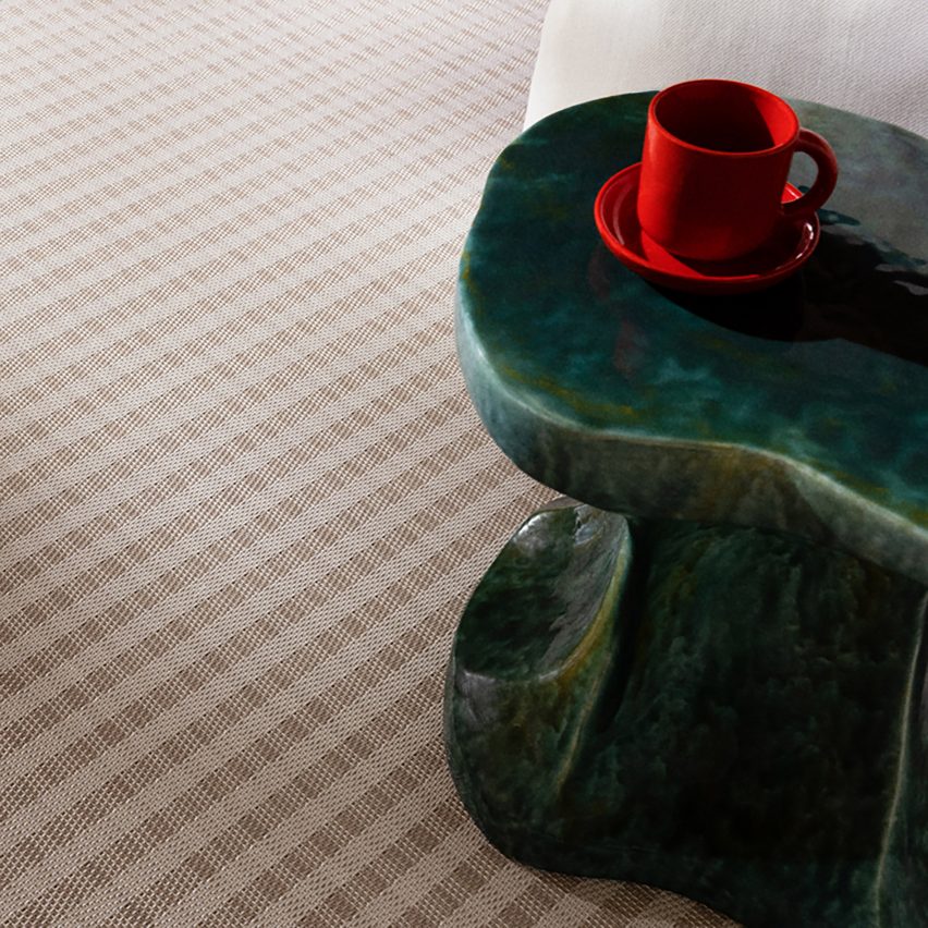 Graphic flooring by Bolon
