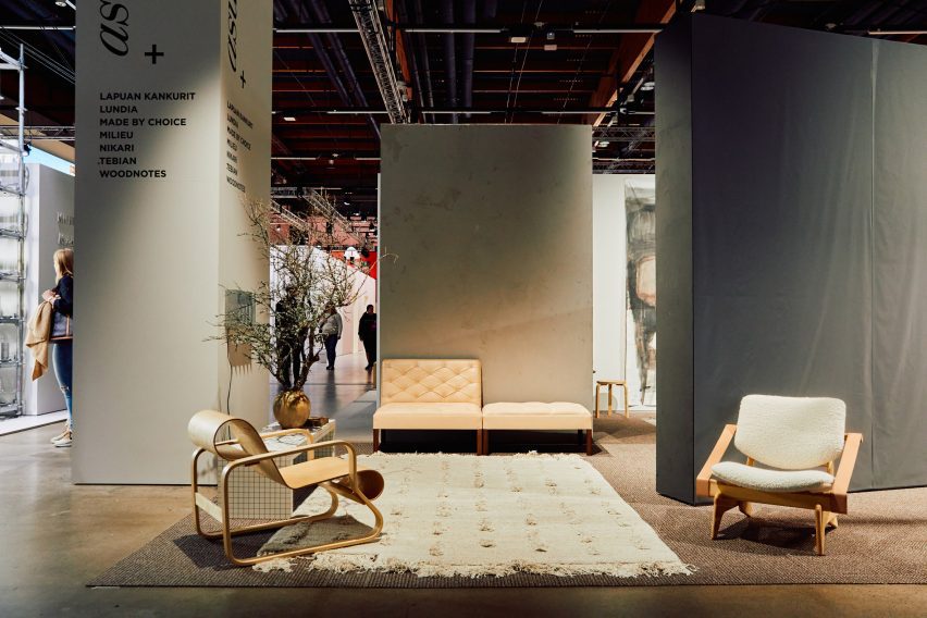 Furniture on show at Habitare
