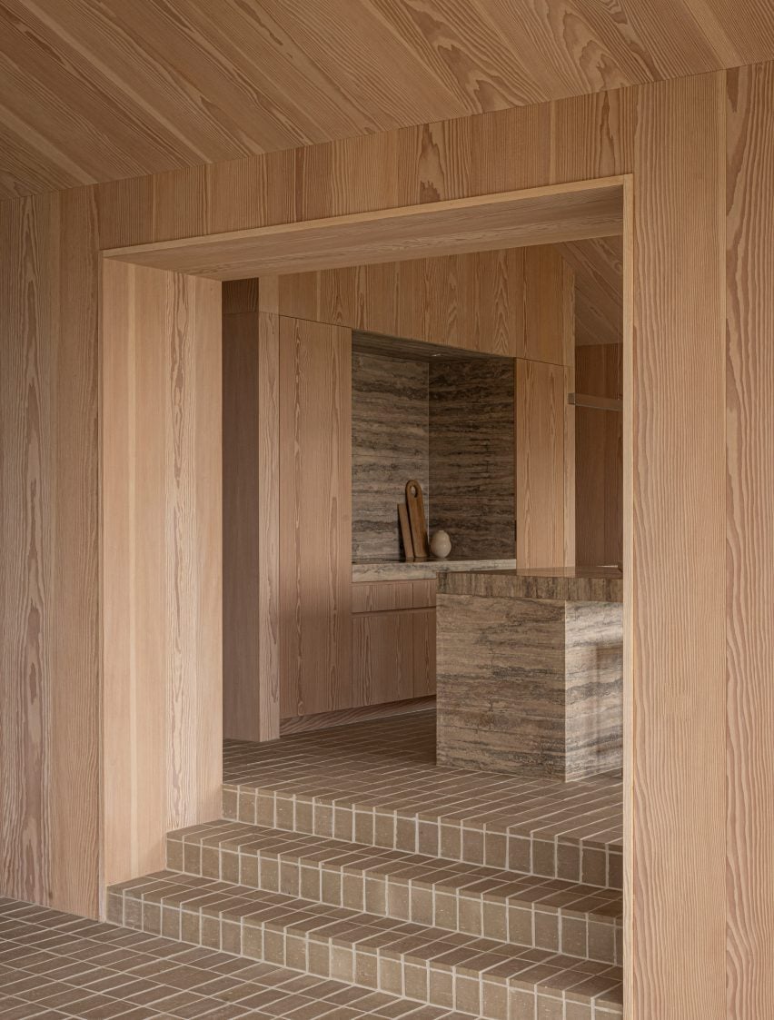 Interior of Heatherhill Beach House, Denmark, by Norm Architects