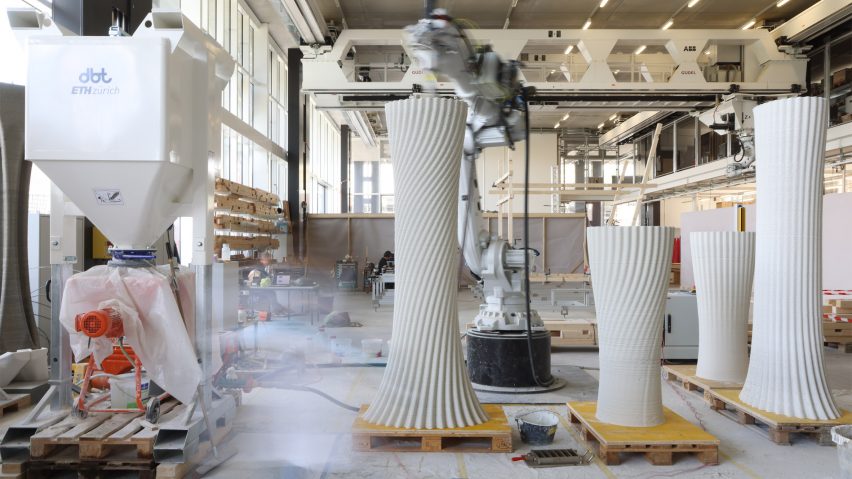 3D-printed columns