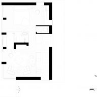 Floor plan of The Maker's Barn by Hutch Design outside London