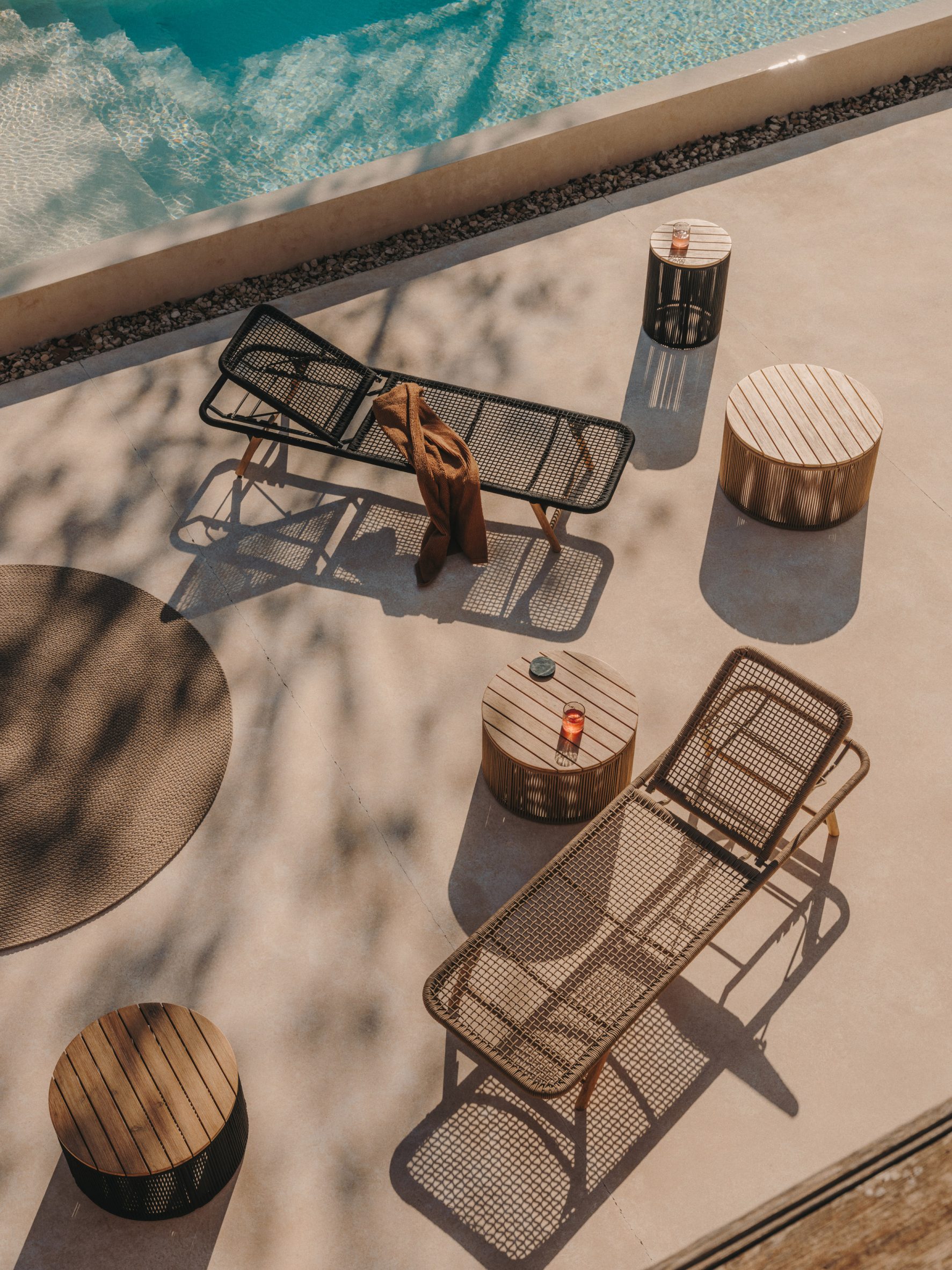 Sun loungers by Kave Home