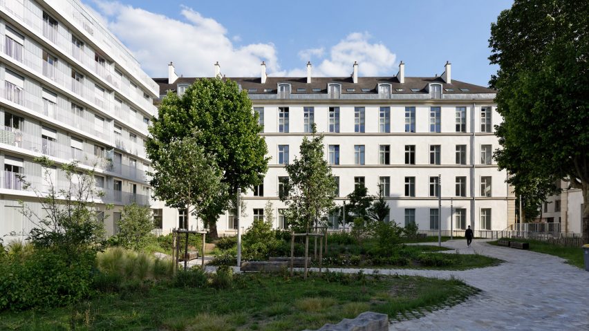 The Caserne de Reuilly social housing project in Paris