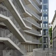 LIN building at the Caserne de Reuilly project in Paris