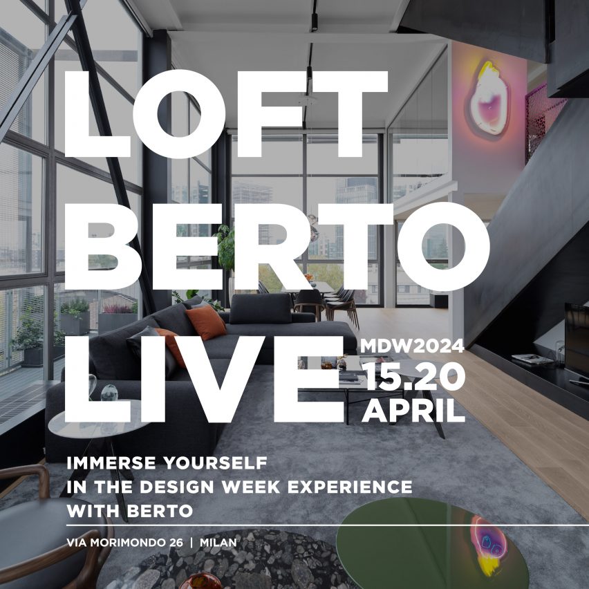 Graphics for Loft Berto Live event