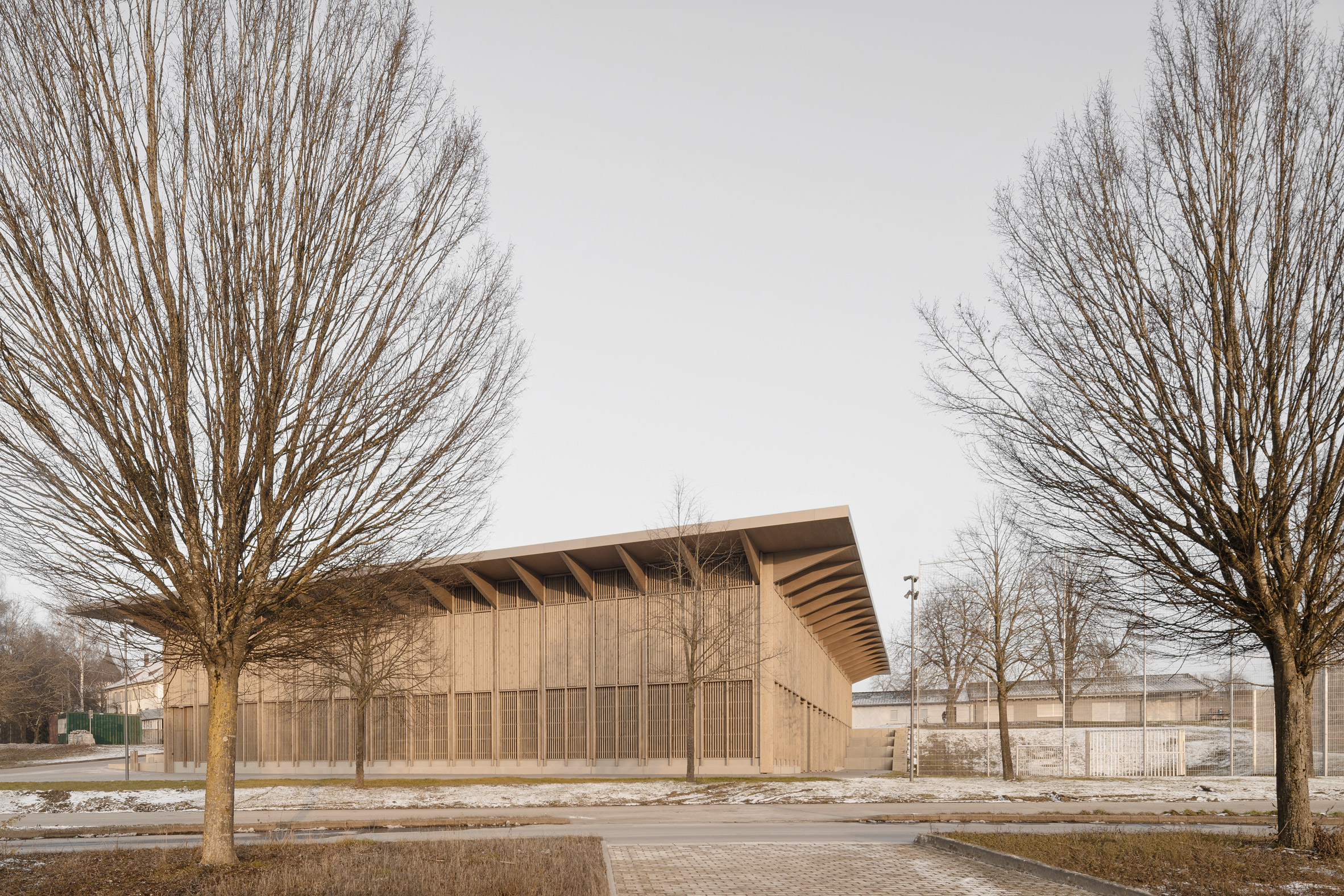 Multipurpose timber hall in Germany