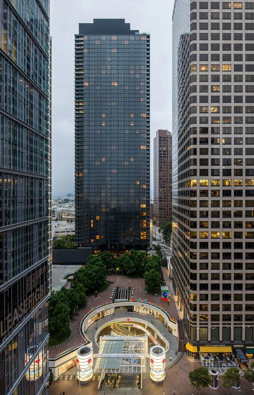 Residential skyscraper Los Angeles
