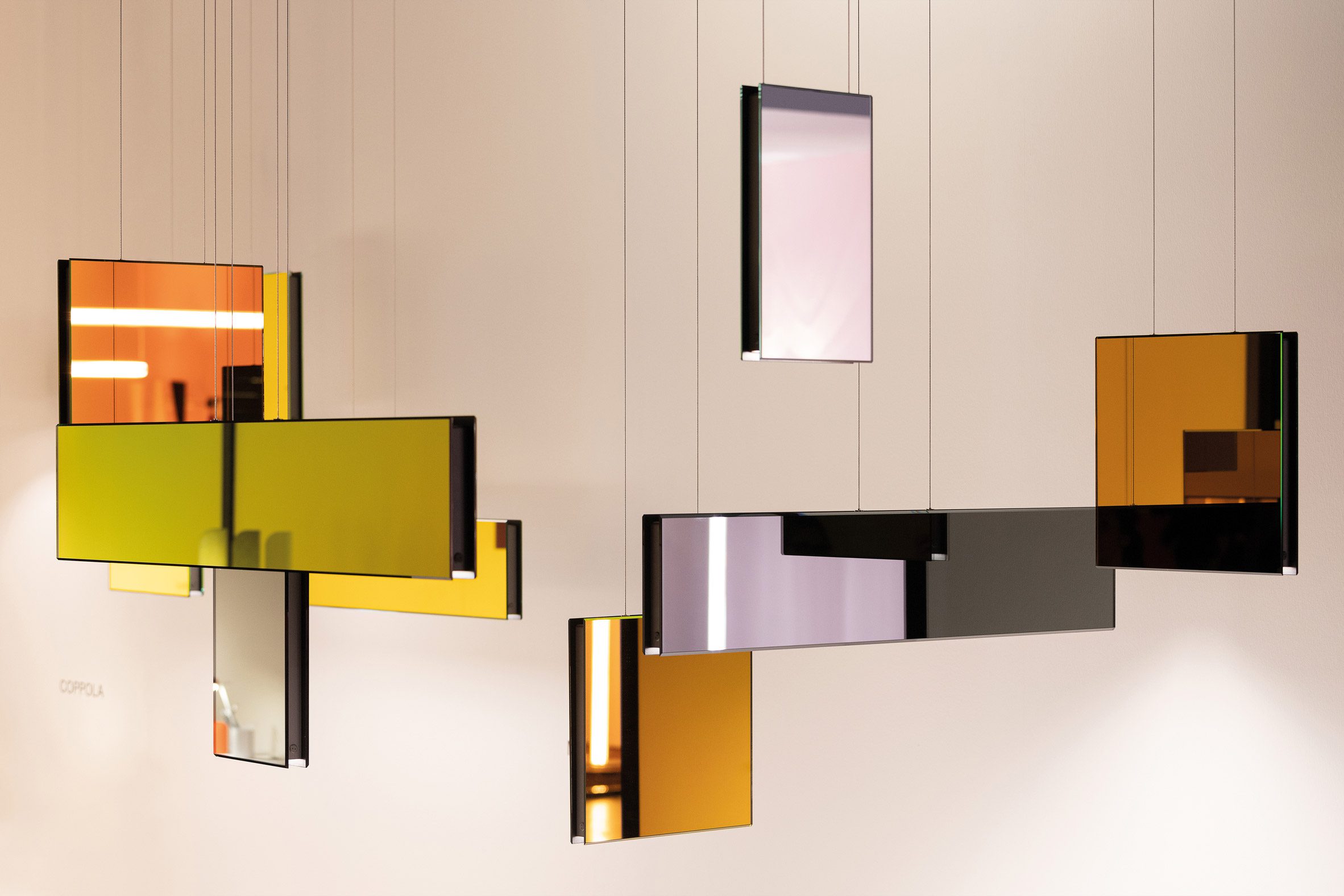 Mirror lighting collection by Benjamin Hopf for Formagenda