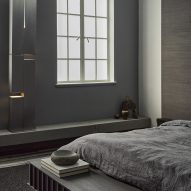 Gray bedroom