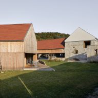 New House with Old Mill by RDTH Architekti