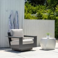 Nisswa Lounge Swivel outdoor chair by Loll Designs