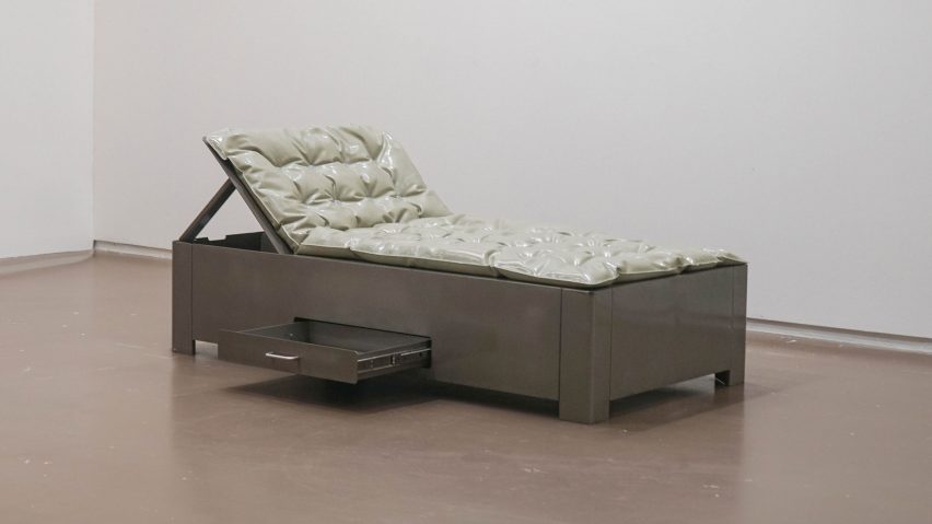 Soft Soil daybed by Niveau ZÃ©ro Atelier for Relay Design Projects at Collectible 2024