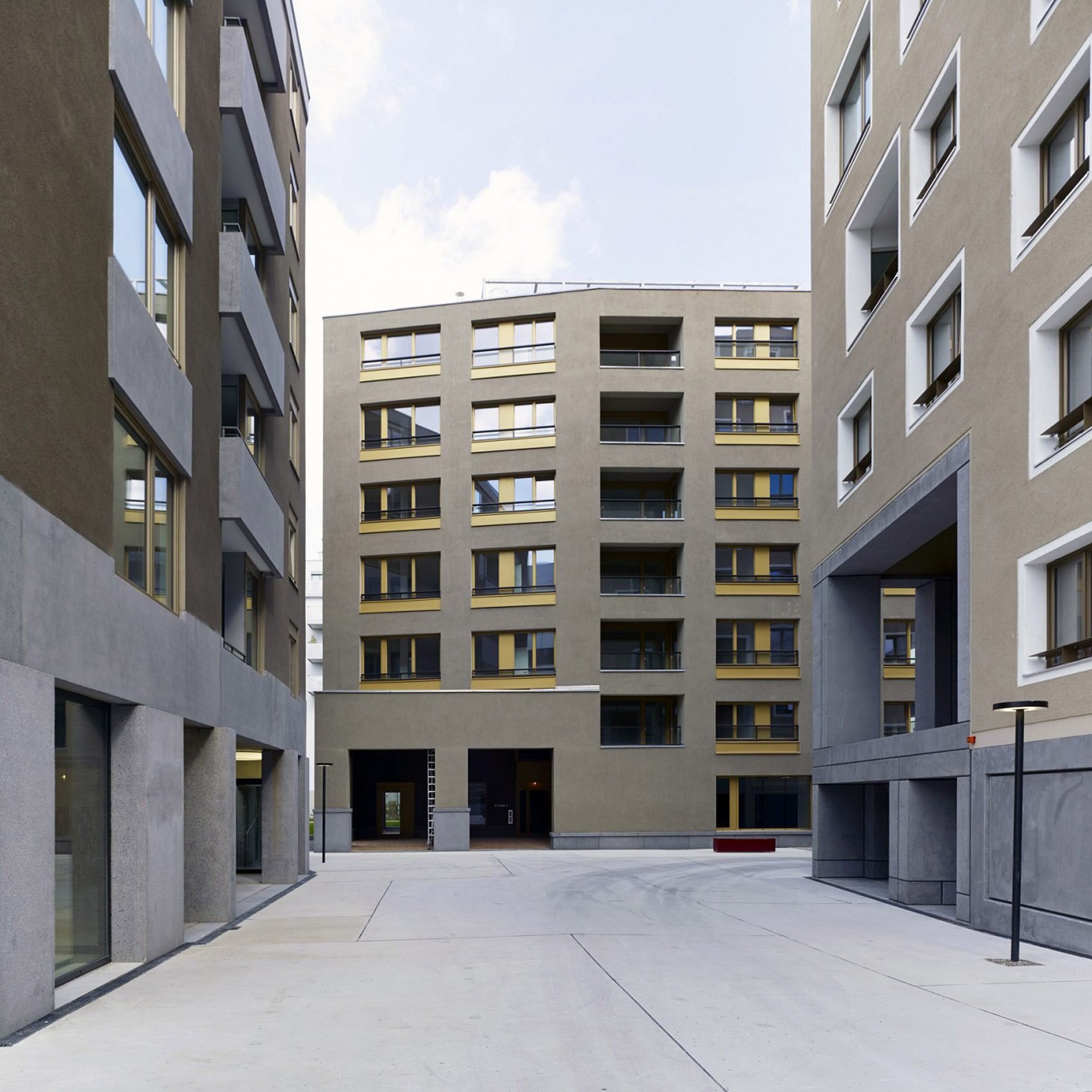 Nordbahnhof housing in Vienna by Sergison Bates