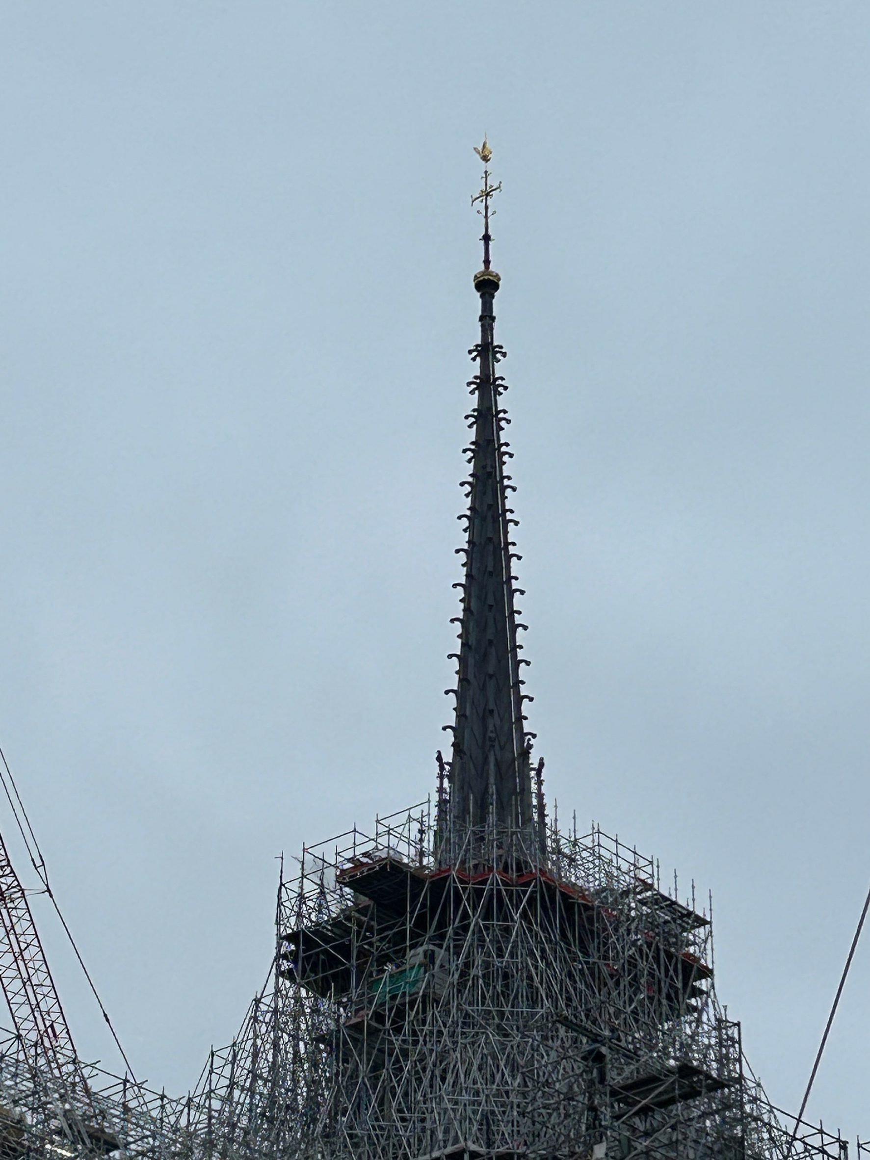 Notre-Dame cathedral spire