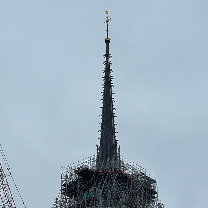 Notre-Dame's new spire