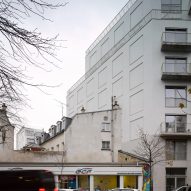 Office KGDVS building at the Caserne de Reuilly project in Paris