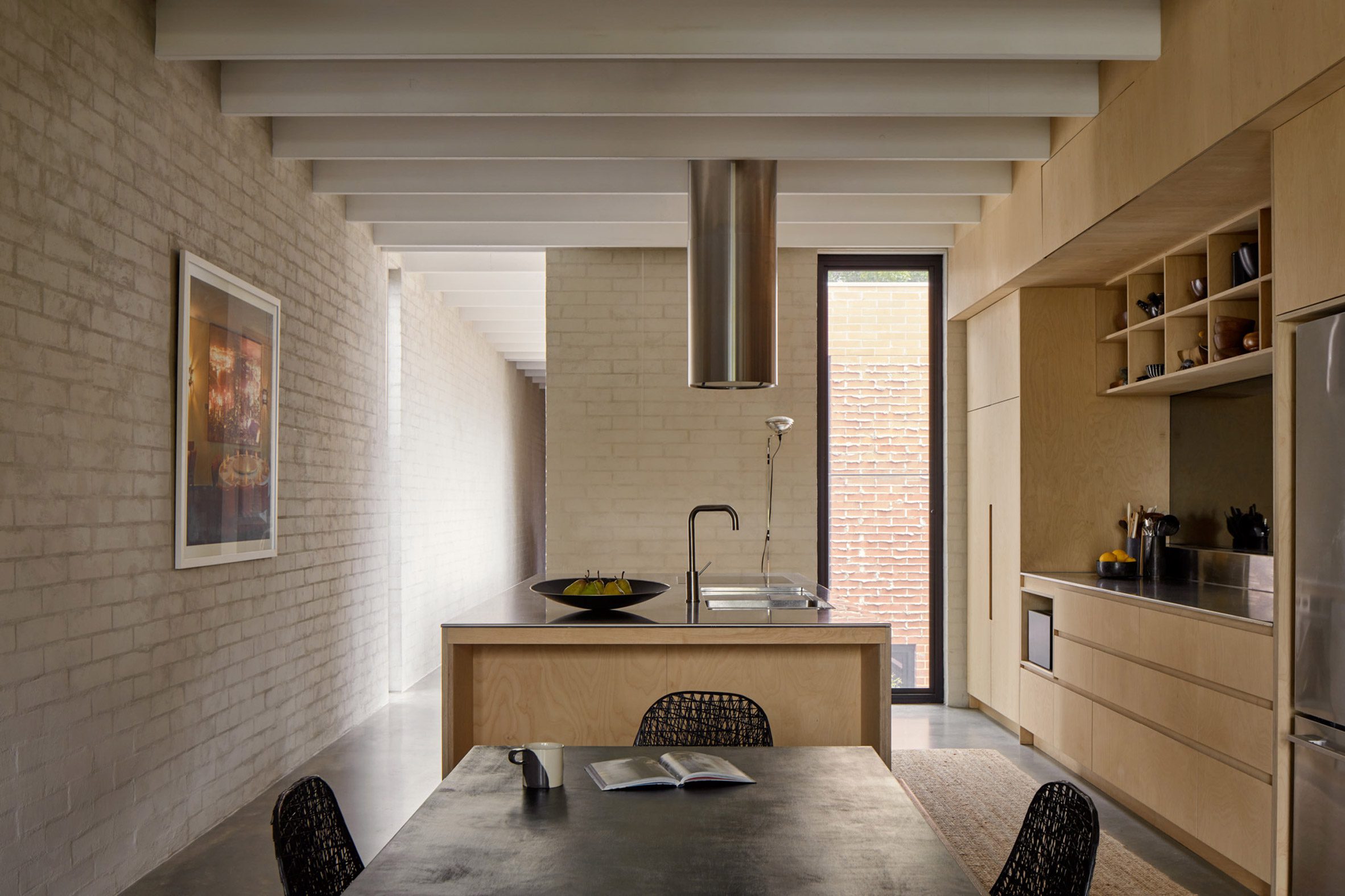Kitchen and interiors of The Brick House by Studio Roam in Perth