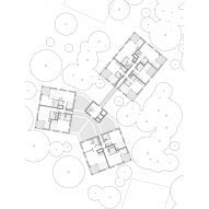 Plan of Parc Princesse social housing by SOA Architectes