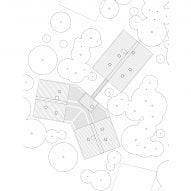 Roof plan of Parc Princesse social housing by SOA Architectes
