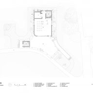 Floor plan of Hurlstone Park Community Centre by Sam Crawford Architects