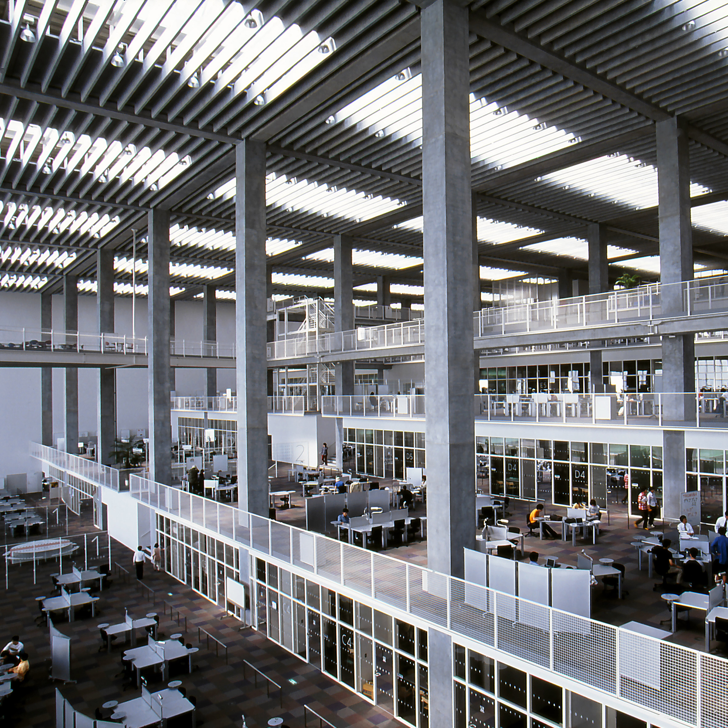 Interior of Future University of Hakodate