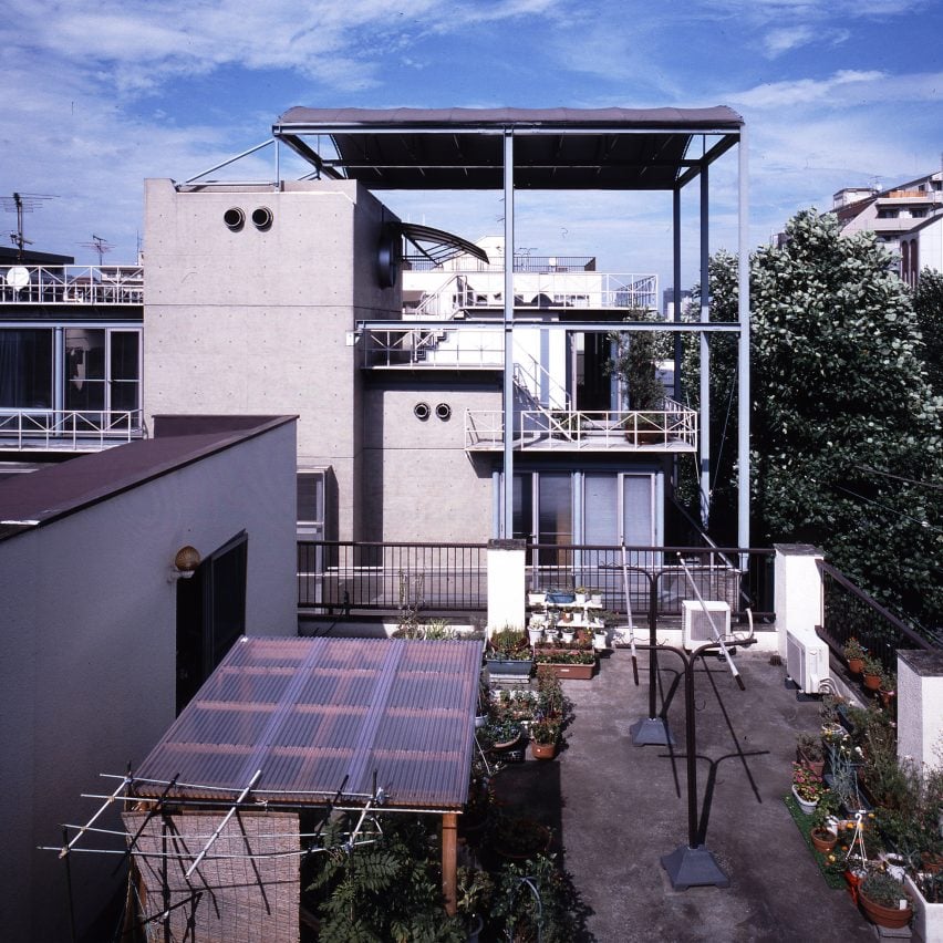 Riken Yamamoto's own home Gazebo in Japan
