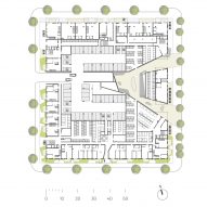 Drawing of Seedstadt Aspern Housing