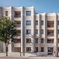 Bell Phillips creates Cosway Street housing block with fluted precast brick facades