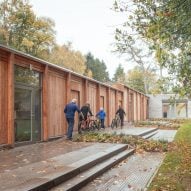Loader Monteith and Studio SJM create woodland school in Scotland