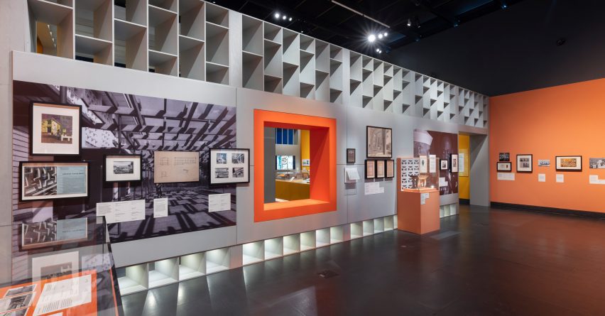 Installation shot of Tropical Modernism exhibition at the V&A London