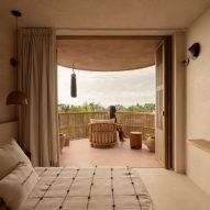 Bedroom that opens on to terrace