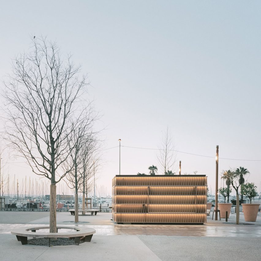 7 Kiosks in Cannes by Heams & Michel Architectes