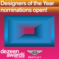 Nominate your favourite studios for Designers of the Year at Dezeen Awards 2024