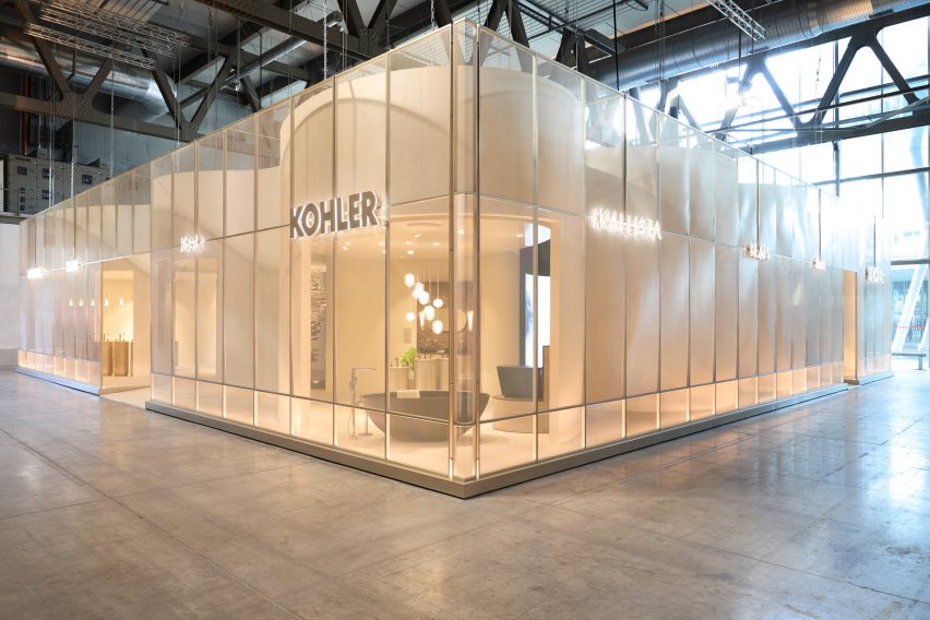Kohler product booth