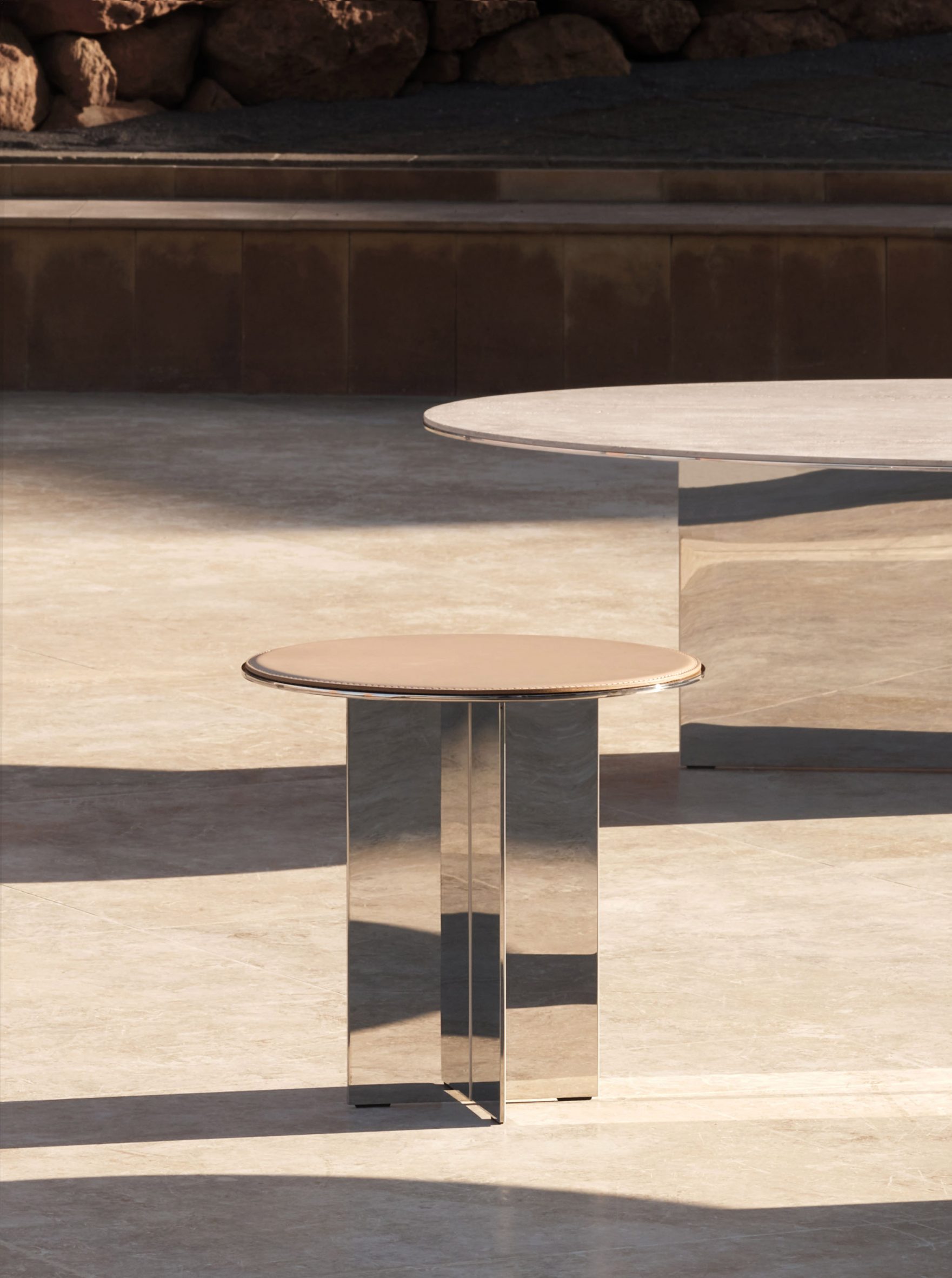 Andromeda coffee tables by LSM for UniFor