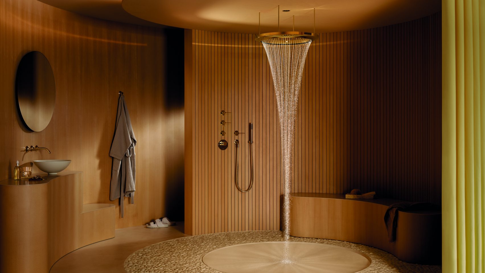 Aquahalo shower by Michael Neumayr for Dornbracht