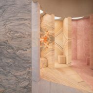 Al-Jawad Pike creates marble "immersive experience" for APL's Soho flagship store
