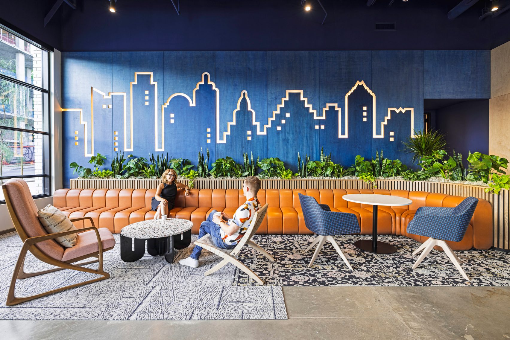 Mithun completes airy, colourful interior for office in Austin