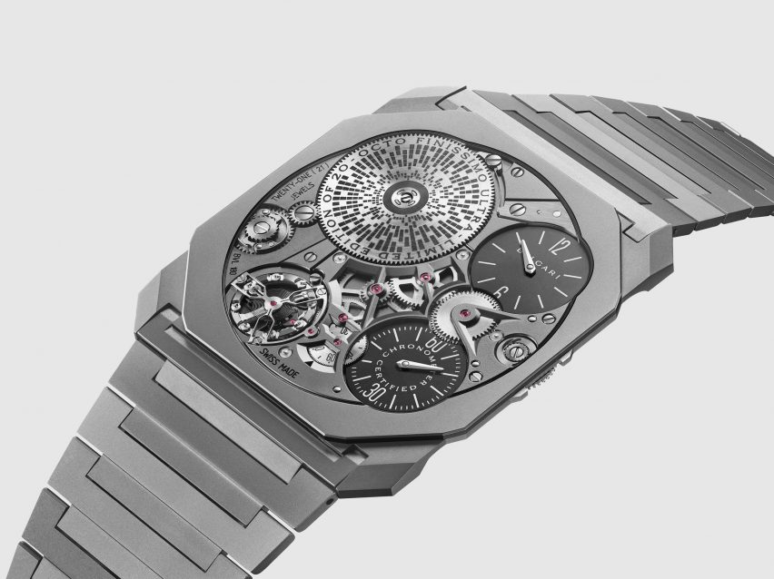 World's thinnest watch 2024, the Octo Finissimo Ultra Cosc by Bulgari