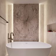 Masterpiece Bathroom in Bulgaria by Corian Design