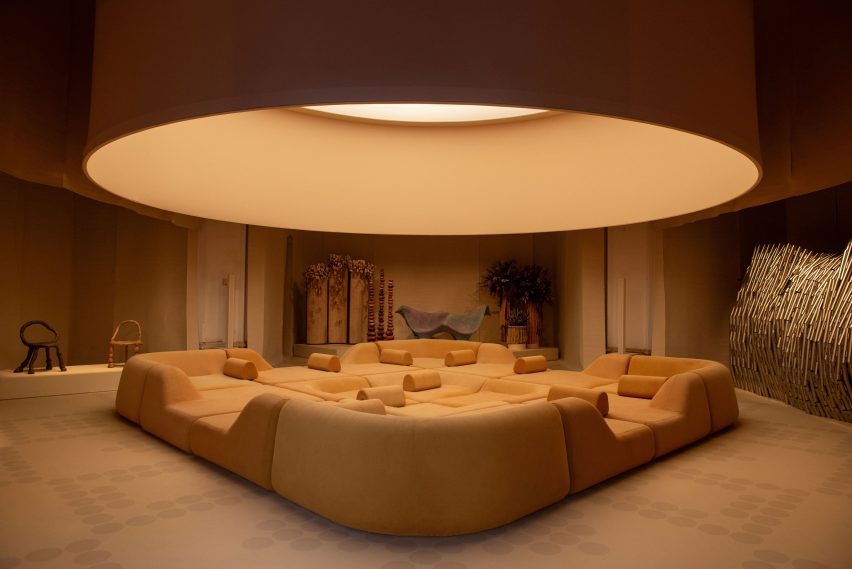 AlUla lounge at Milan design week