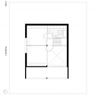 First floor plan of the 102let home by Barrault Pressacco