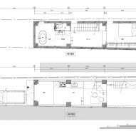 Floor plans of 2700 by IGArchitects