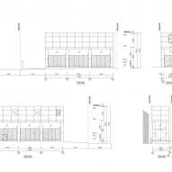 Elevation drawings of 2700 by IGArchitects