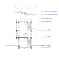 Section of Chonburi building by Suphasidh Architects