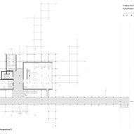 First floor plan of Erlebnis-Hus by Holzer Kobler Architekturen