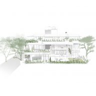 Elevation of House of Greens by 4site Architects
