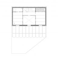 First floor plan of Maison Nana by Jean Benoit Vetillard Architecture