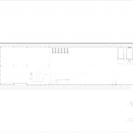 Ground floor plan of Mawi Garage by Dhaniē & Sal